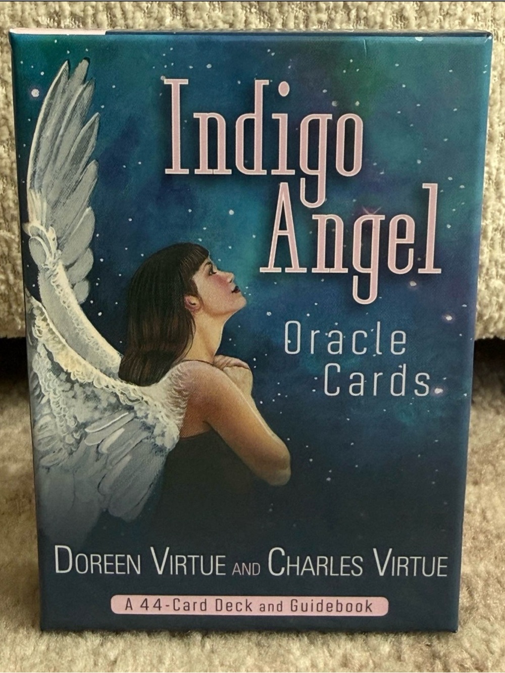 Rare Out-of-Print Indigo Angel Oracle Deck – Pristine & Energy-Cleansed ✨